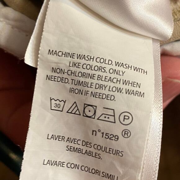 Polo Ralph Lauren Khaki Cargo Pants Women’s Size 20 Casual Outdoor - Picture 5 of 5